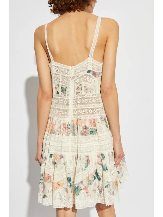 Zimmermann Dress With Floral Motif, Women's, White - ZIMMERMANN - BALAAN 4