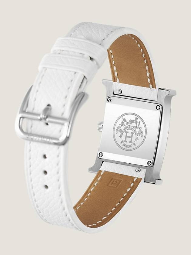 H Hour Absong 21MM Watch White - HERMES - BALAAN 4