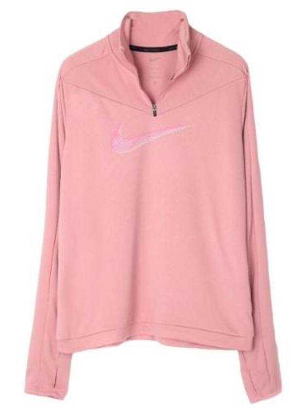 Women's Dri-Fit Swoosh Half-Zip Pacer - NIKE - BALAAN 1