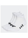 Performance Cushion Ankle Socks 3 Pairs White - ADIDAS - BALAAN 2