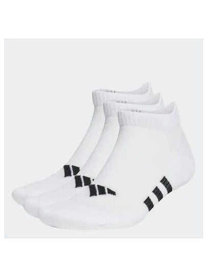 Performance Cushion Ankle Socks 3 Pairs White - ADIDAS - BALAAN 2