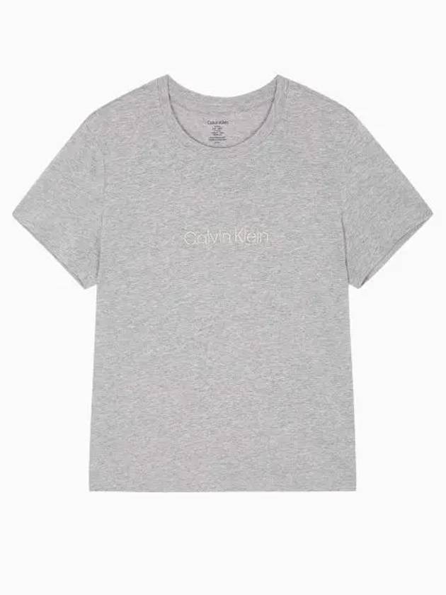 Classic Logo Lounge Short Sleeve T-Shirt Grey - CALVIN KLEIN - BALAAN 2