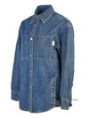 Men s Denim Back Logo Shirt M243SH17 983L - WOOYOUNGMI - BALAAN 3