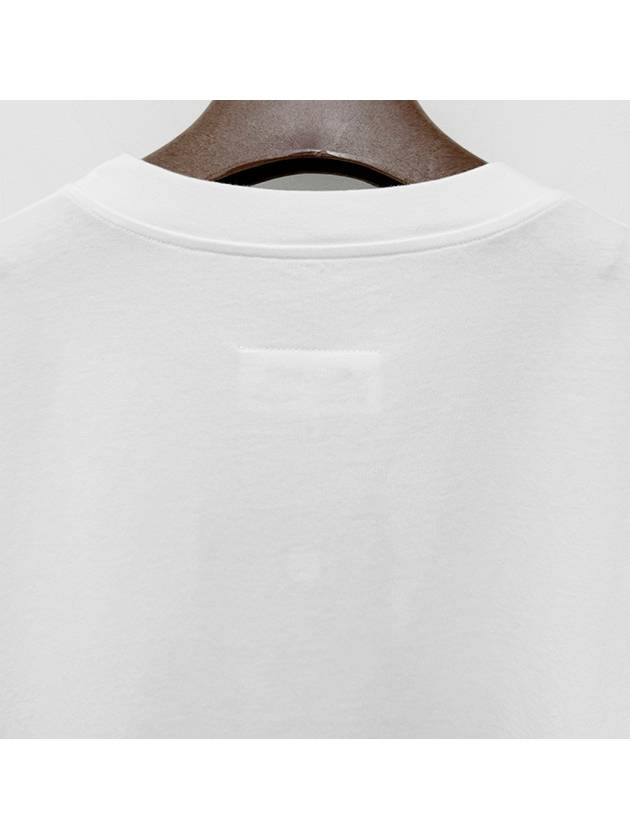 Logo Crew Neck Short Sleeve T-Shirt White - MAISON MARGIELA - BALAAN 5