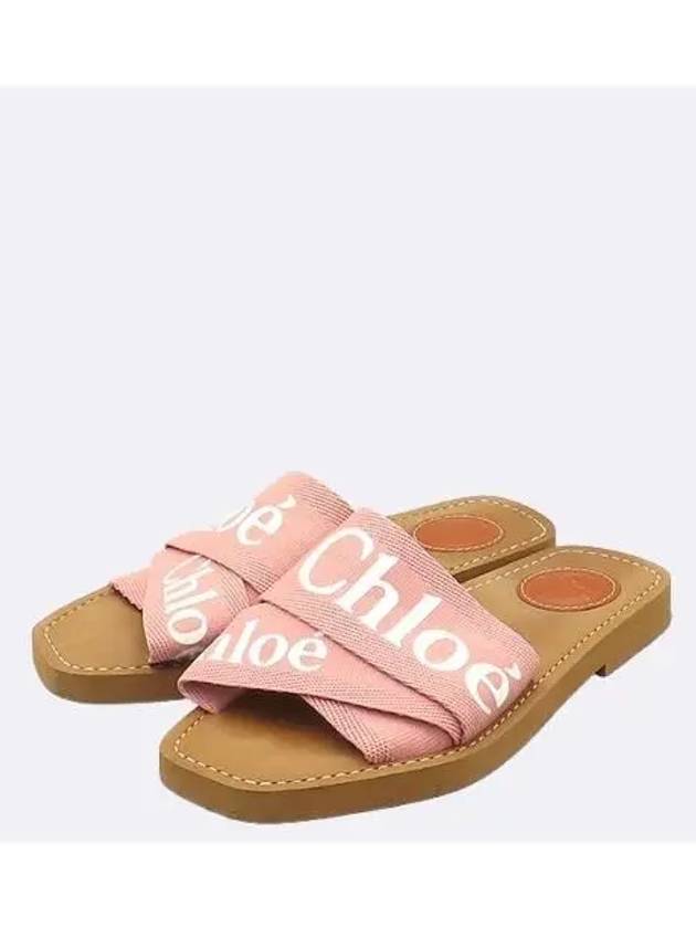 CHC19U188086H6 Light Pink WOODY Women s Mule Slippers Size 35 220MM - CHLOE - BALAAN 6