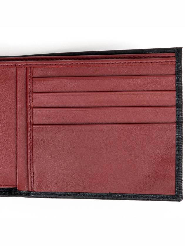 Gancini Half Wallet Black - SALVATORE FERRAGAMO - BALAAN 5