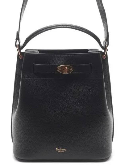 Islington Small Classic Grain Bucket Bag Black - MULBERRY - BALAAN 2