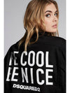 Be Cool Be Nice Oversize Denim Jacket - DSQUARED2 - BALAAN 7