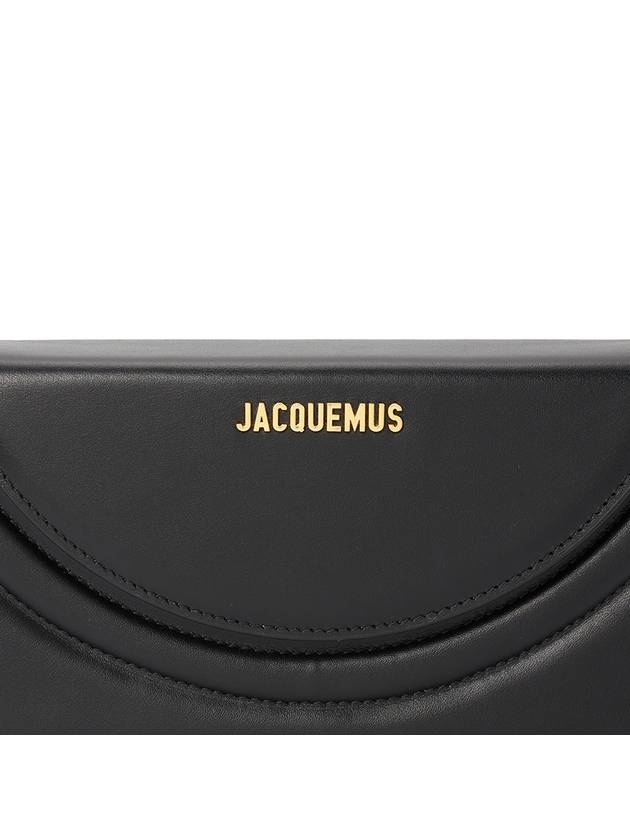 Le Sac Rond Circle Purse Tote Bag Black - JACQUEMUS - BALAAN 9