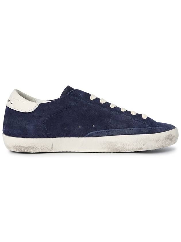 Superstar Suede Low Top Sneakers Navy - GOLDEN GOOSE - BALAAN 5