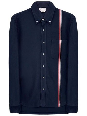 double face button jacket MJT497A 415 - THOM BROWNE - BALAAN 1