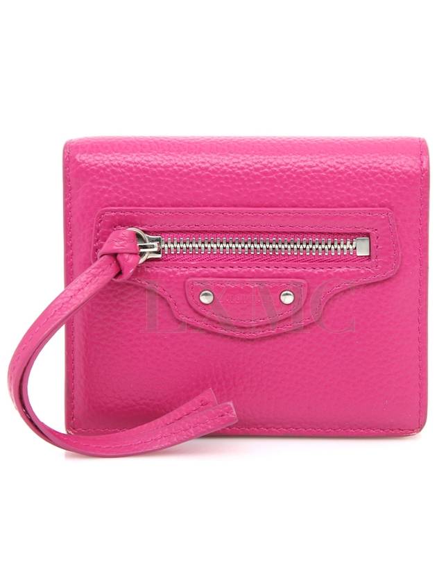 Grain Neo Mini Wallet Compact 640111 - BALENCIAGA - BALAAN 1