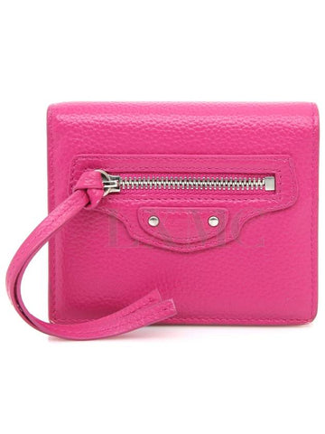 Grain Neo Mini Wallet Compact 640111 - BALENCIAGA - BALAAN 1