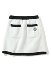 Golf Wear Women s Knit Skirt MLW 2D AE11 WHITE - MARK & LONA - BALAAN 3