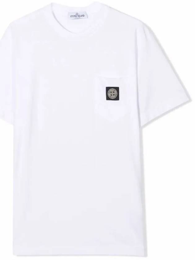 Kids Women Logo Patch T Shirt 761620347 V0001 - STONE ISLAND - BALAAN 2