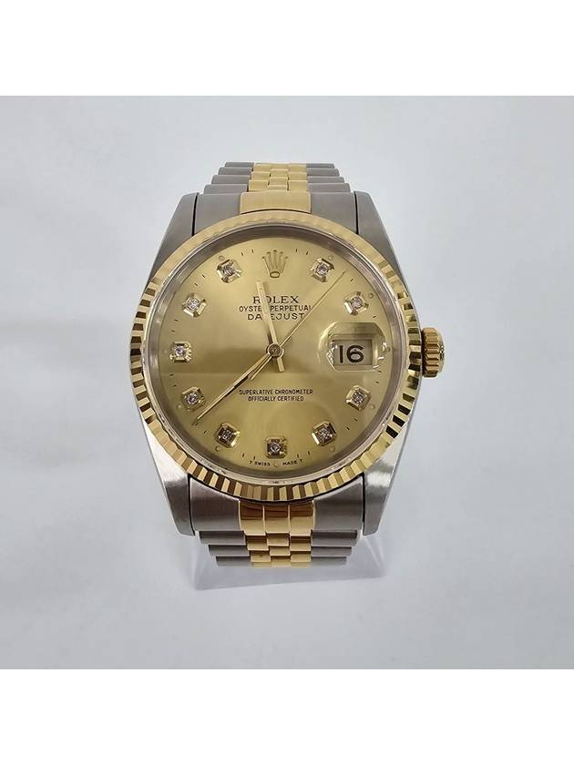 Rolex Datejust Oyster Perpetual Combi Diamond Men s Watch 36mm 162 - ROLEX - BALAAN 4