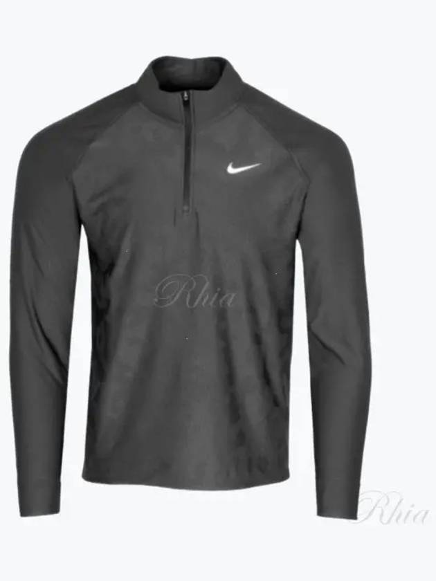 Golf Dri-Fit ADV Tour Half Zip Long Sleeve T-Shirt Anthracite - NIKE - BALAAN 2