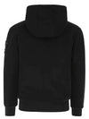 Men's Classic Bunny 2 Zip Up Hoodie Black White - MOOSE KNUCKLES - BALAAN 6