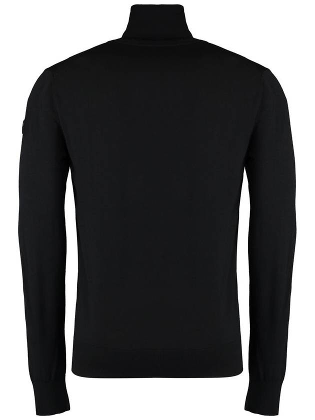 Virgin wool turtleneck black - MONCLER - BALAAN 3