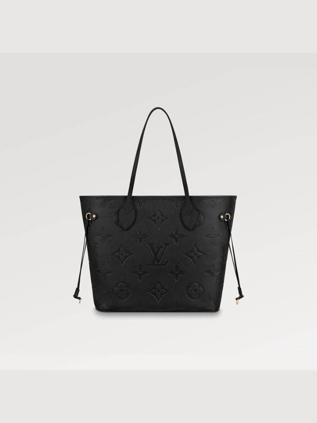 Neverfull MM Monogram Empreinte Tote Bag Noir - LOUIS VUITTON - BALAAN 4