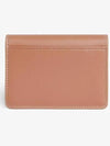 Triomphe Shiny Calfskin Flap Card Wallet Brown - CELINE - BALAAN 4