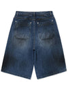 Dirty Denim Shorts denim shorts - PHOS333 - BALAAN 2