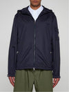 Etiache Rain Hooded Zip Up Blue - MONCLER - BALAAN 5