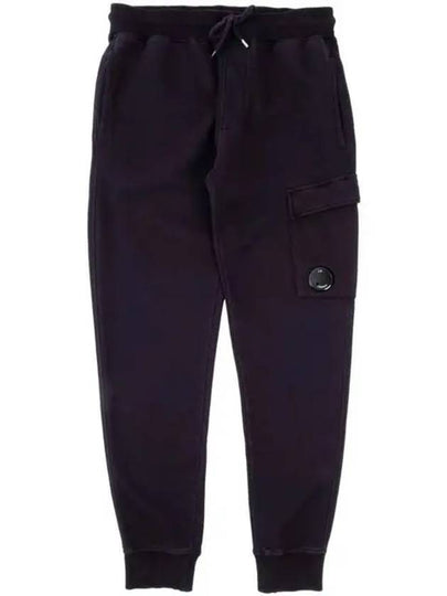 Brushed Emerized Diagonal Fleece Cargo Track Pants Purple - CP COMPANY - BALAAN 2