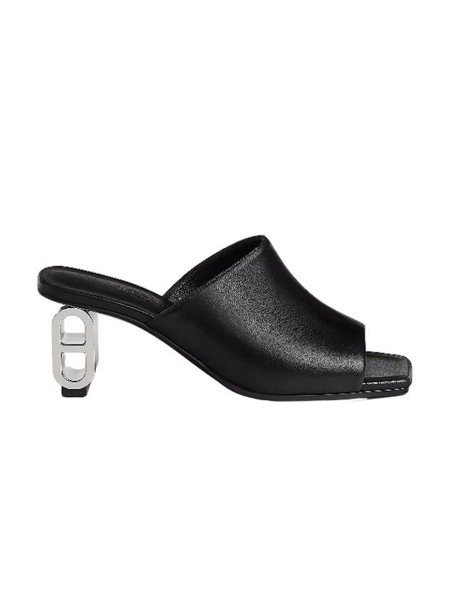 Iconique 60 Sandals Black - HERMES - BALAAN 1