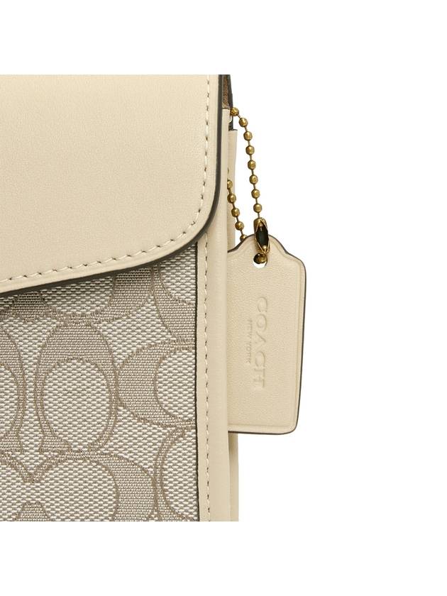 CA192 B4 STONE IVORY Women s Chain Shoulder Bag Clutch - COACH - BALAAN 9