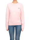 Fox Head Patch Regular Sweatshirt Pink - MAISON KITSUNE - BALAAN 2