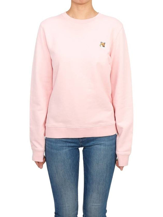 Fox Head Patch Regular Sweatshirt Pink - MAISON KITSUNE - BALAAN 2