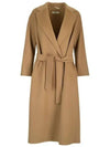 ESTURIA Long Wool Coat Camel 2429016131 045 - MAX MARA - BALAAN 1