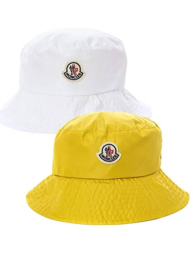 Logo patch nylon bucket hat - MONCLER - BALAAN 1