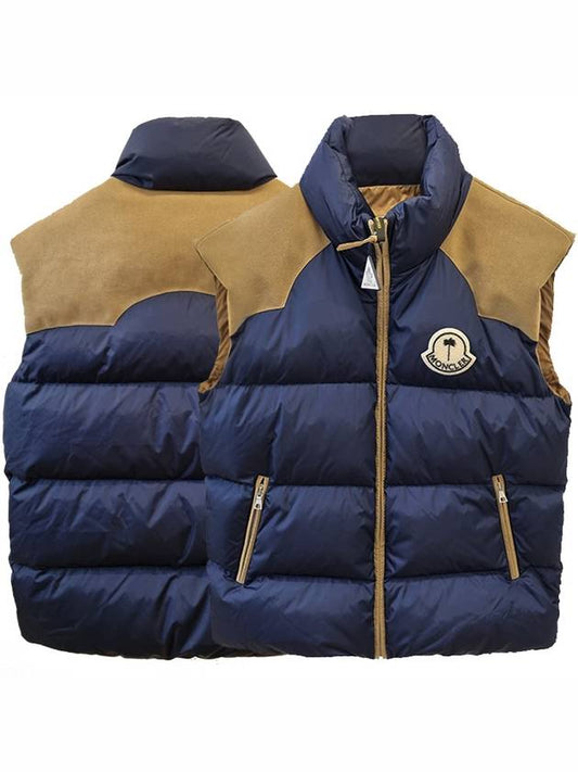 X Palm Angels Down Vest Padding 1A00020 M1352 - MONCLER - BALAAN 1