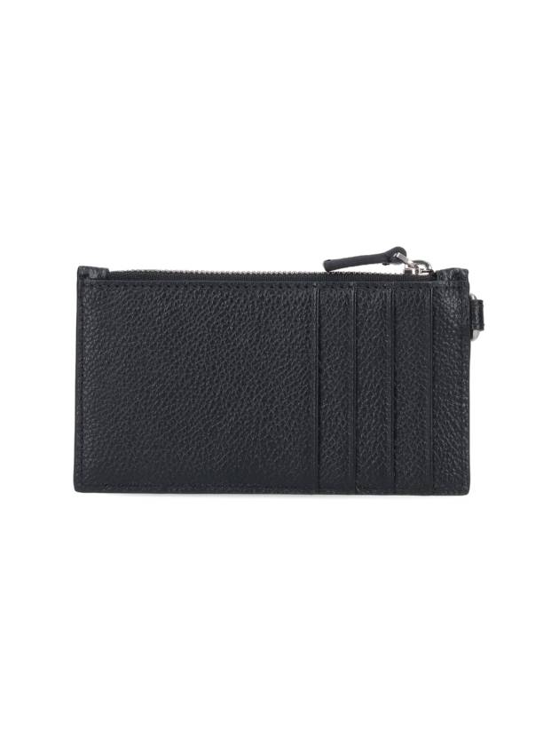 Wave Logo Strap Card Wallet Black - BALENCIAGA - BALAAN 4