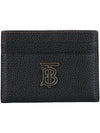 TB Grainy Leather Card Wallet 8062351 - BURBERRY - BALAAN 2