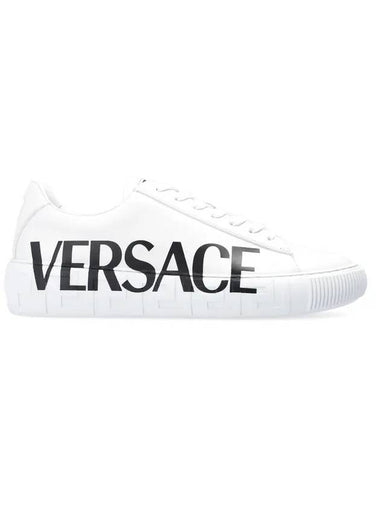 Greca Logo Low Top Sneakers White - VERSACE - BALAAN 1