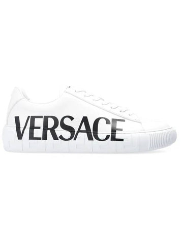 Greca Logo Low Top Sneakers White - VERSACE - BALAAN 1