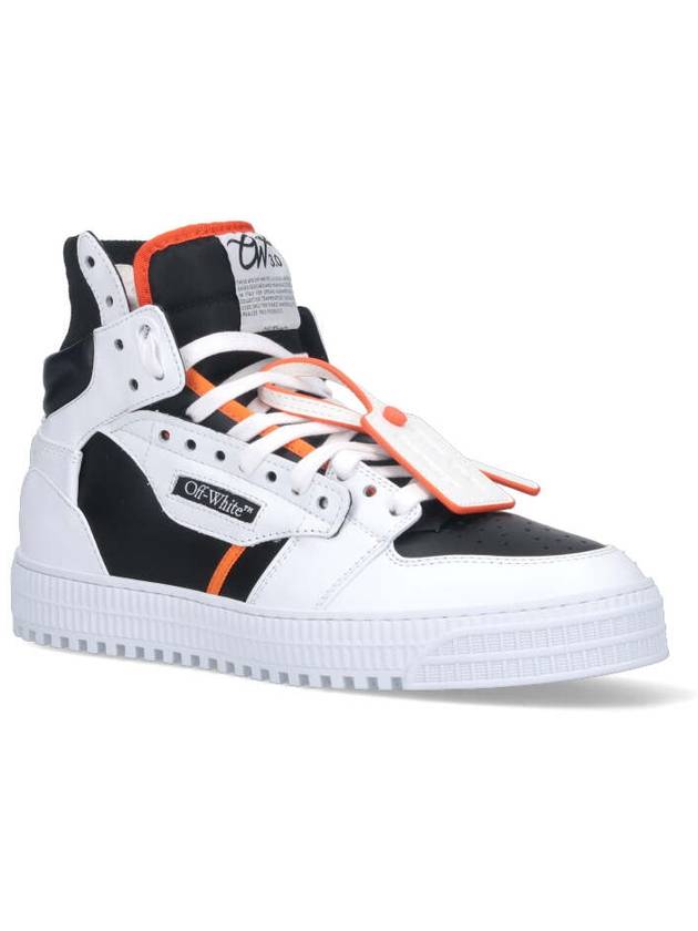 3 0 Off Court Low Top Sneakers Black White - OFF WHITE - BALAAN 3