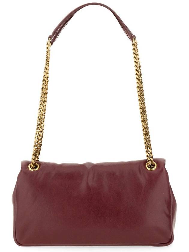 Calypso Small Shiny Leather Rubis 734153 AADRE 6688 - SAINT LAURENT - BALAAN 3