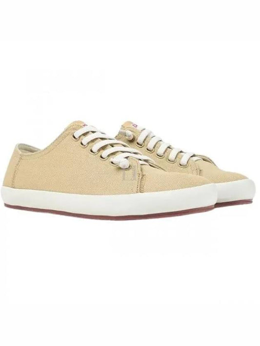 Peu Rambla Textile Low Top Sneakers Beige - CAMPER - BALAAN 2