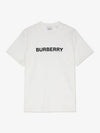 Logo Print Cotton Short Sleeve T-Shirt White - BURBERRY - BALAAN 2