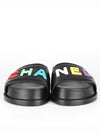 Multicolor rainbow logo mule slippers 36 230 - CHANEL - BALAAN 2