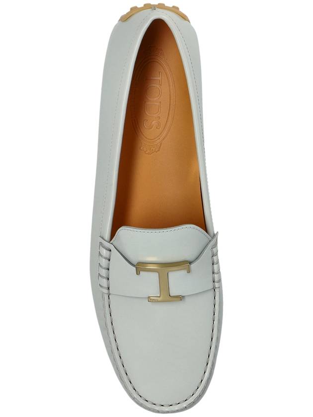 Tod’s Leather Loafers, Women's, Light Blue - TOD'S - BALAAN 6