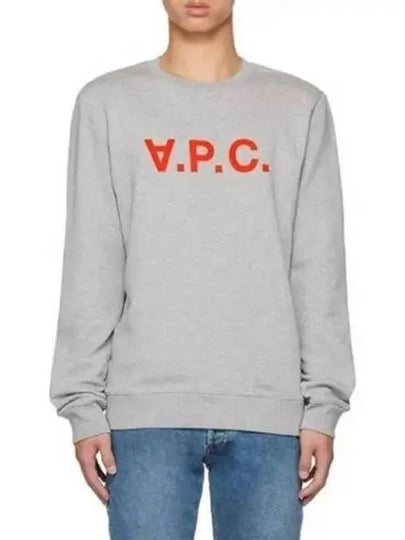 VPC Logo Crew Neck Sweatshirt Grey - A.P.C. - BALAAN 2