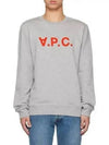 VPC Logo Crew Neck Sweatshirt Grey - A.P.C. - BALAAN 2