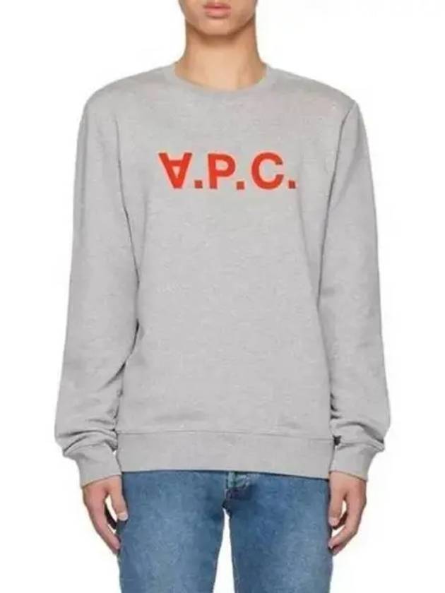 VPC Logo Crew Neck Sweatshirt Grey - A.P.C. - BALAAN 2