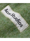 Valley Alpaca Scarf Muffler Green CA0290 - ACNE STUDIOS - BALAAN 4