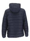 Ultra Light Nylon Hooded Down Padding Navy - THOM BROWNE - BALAAN 3